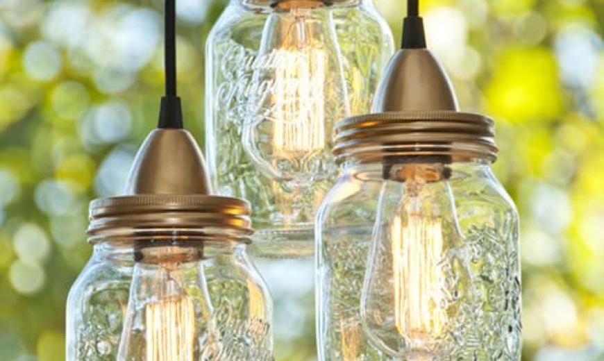 Easy Low-Budget DIY Project For Bright Evenings: Jar Lamp